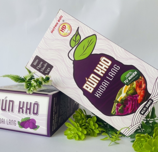 Bún khô khoai lang